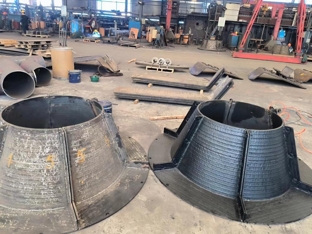 贵州堆焊耐磨护罩，双金属耐磨护罩